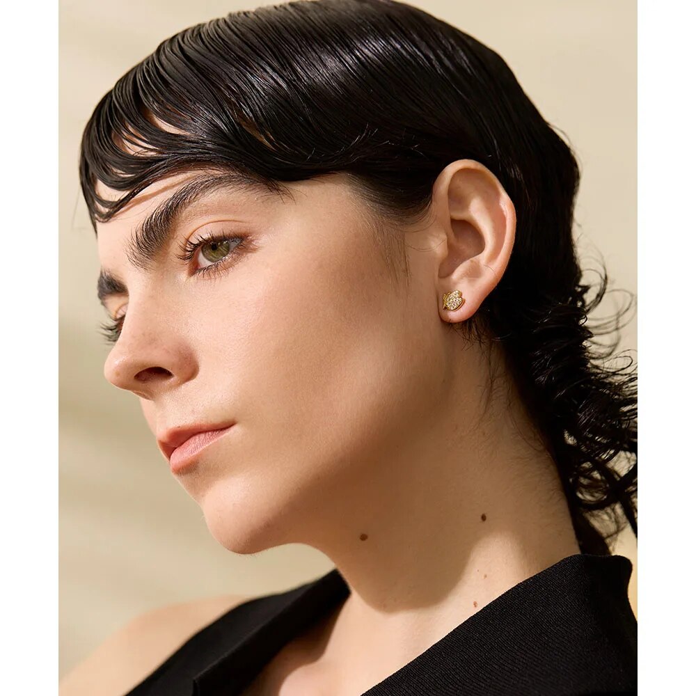Yhpup-Mini-Boucles-d-Oreilles-Papillon-D-licates-en-Acier-Inoxydable-pour-Femme-Micro-Cubique-Bijoux