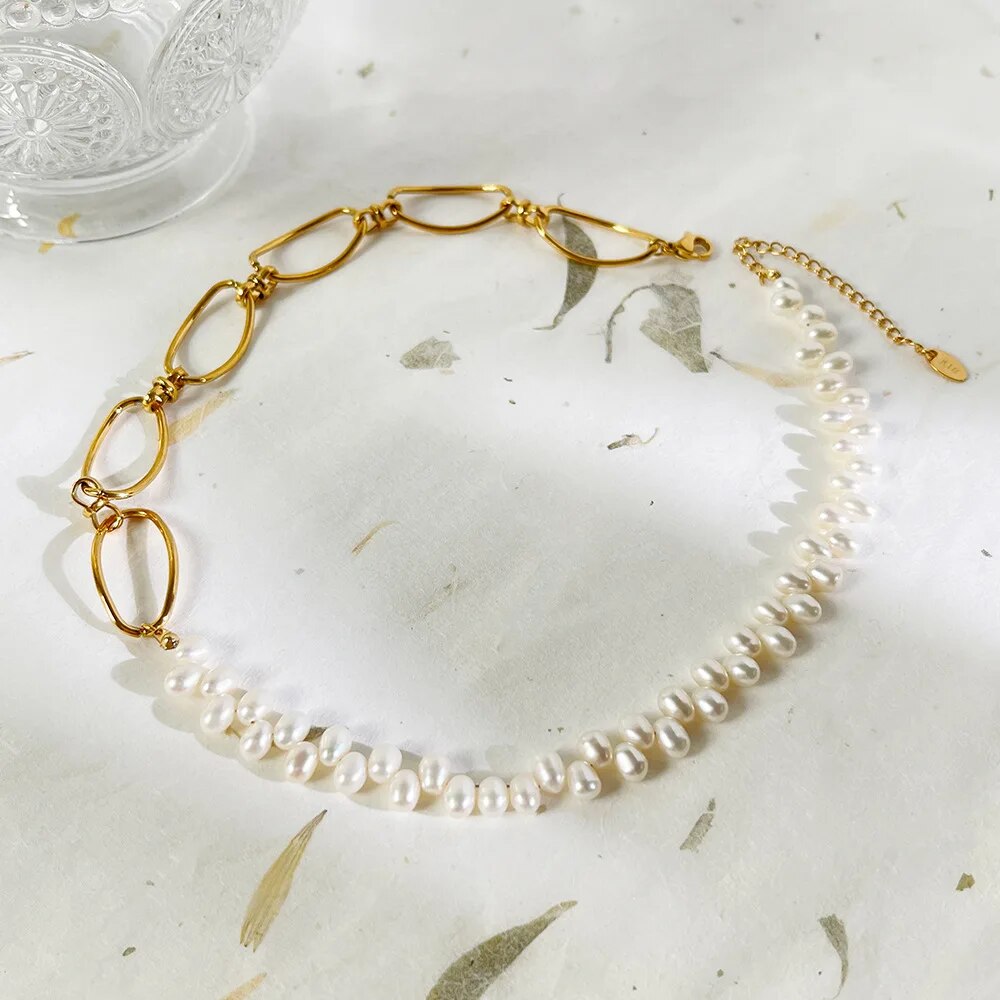 Collier-de-perles-d-eau-douce-pour-femmes-et-filles-acier-inoxydable-nar-g-om-trique