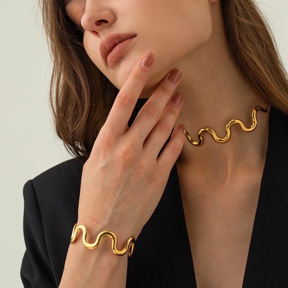 Youthway-Ensemble-de-bijoux-en-acier-inoxydable-pour-femme-tour-de-cou-bracelet-boucles-d-oreilles