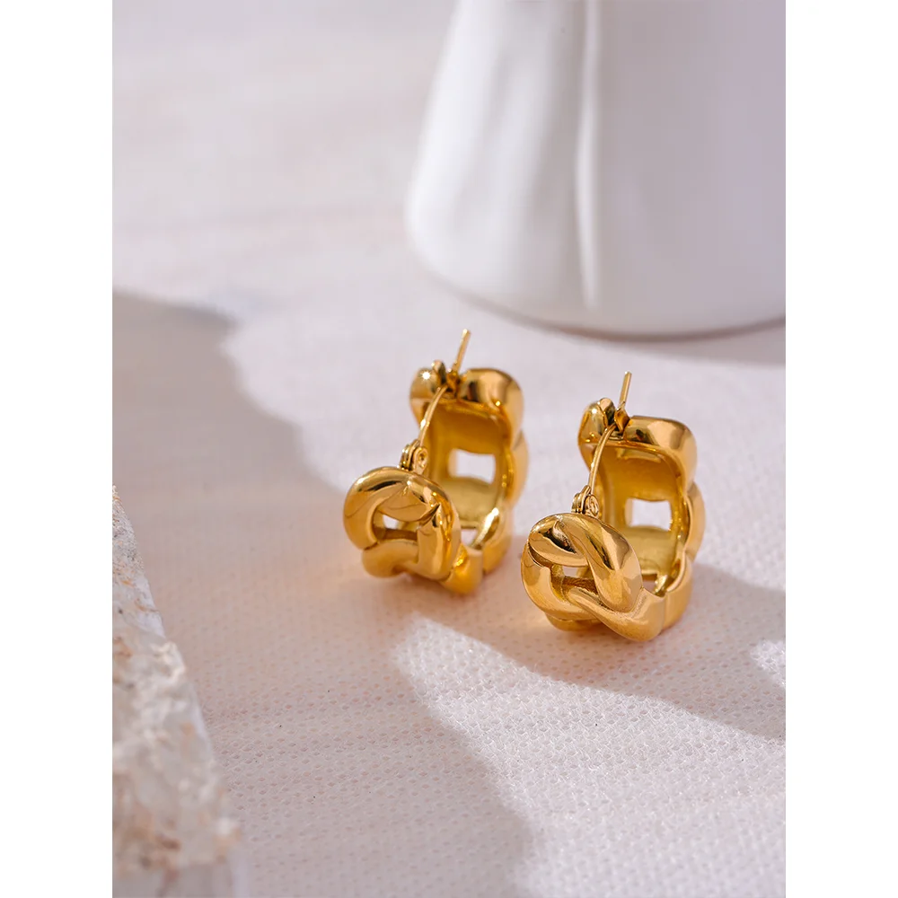 Yhpup-Boucles-d-Oreilles-Cr-oles-Creuses-en-Acier-Inoxydable-SION-L-Bijoux-G-om-triques