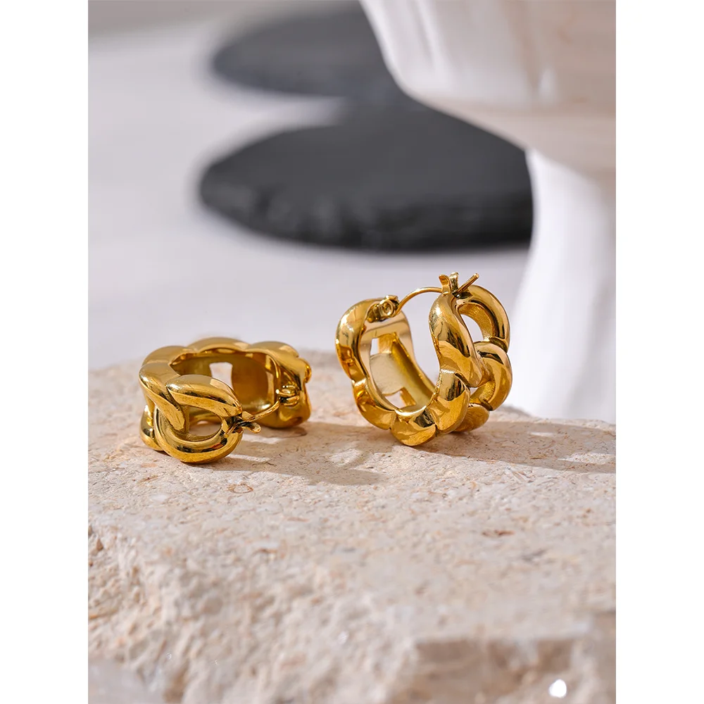 Yhpup-Boucles-d-Oreilles-Cr-oles-Creuses-en-Acier-Inoxydable-SION-L-Bijoux-G-om-triques