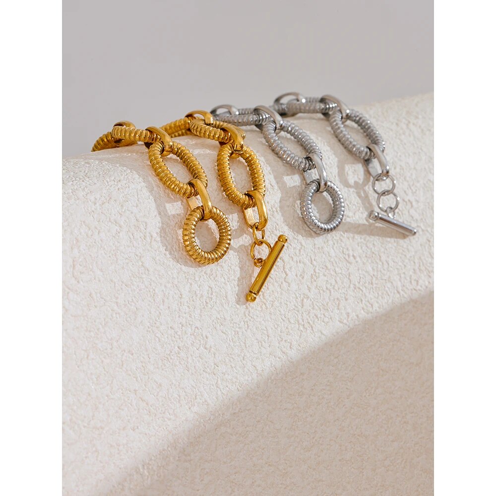 Yhpup-Bracelet-Ovale-Bergame-en-Acier-Inoxydable-pour-Femme-18K-Sweatshirts-Plaqu-s-Fermoirs-Bijoux-D