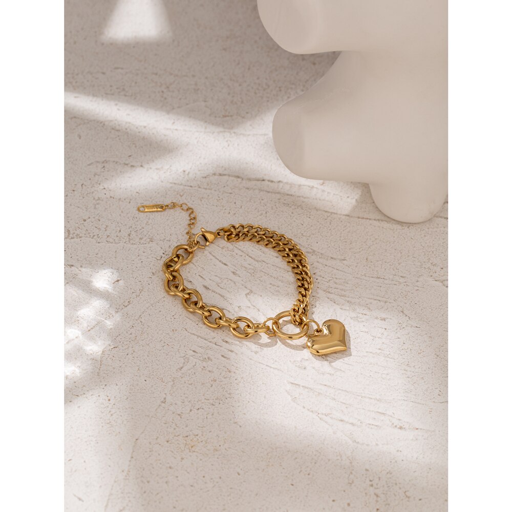 Yhpup-Bracelet-pendentif-en-forme-de-c-ur-pour-femme-bijoux-tendance-en-acier-inoxydable-plaqu