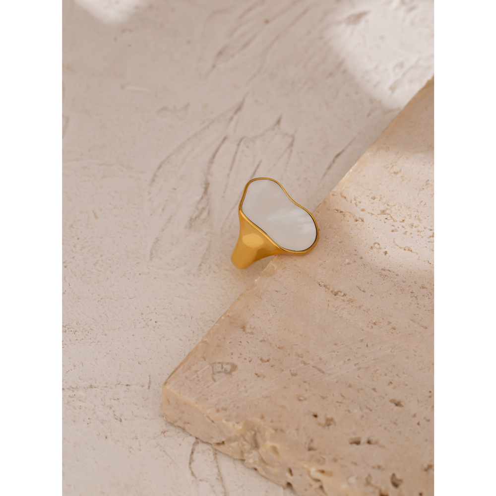 Yhpup-bague-Vintage-en-acier-inoxydable-avec-coquille-naturelle-irr-guli-re-pour-femme-bijou-de