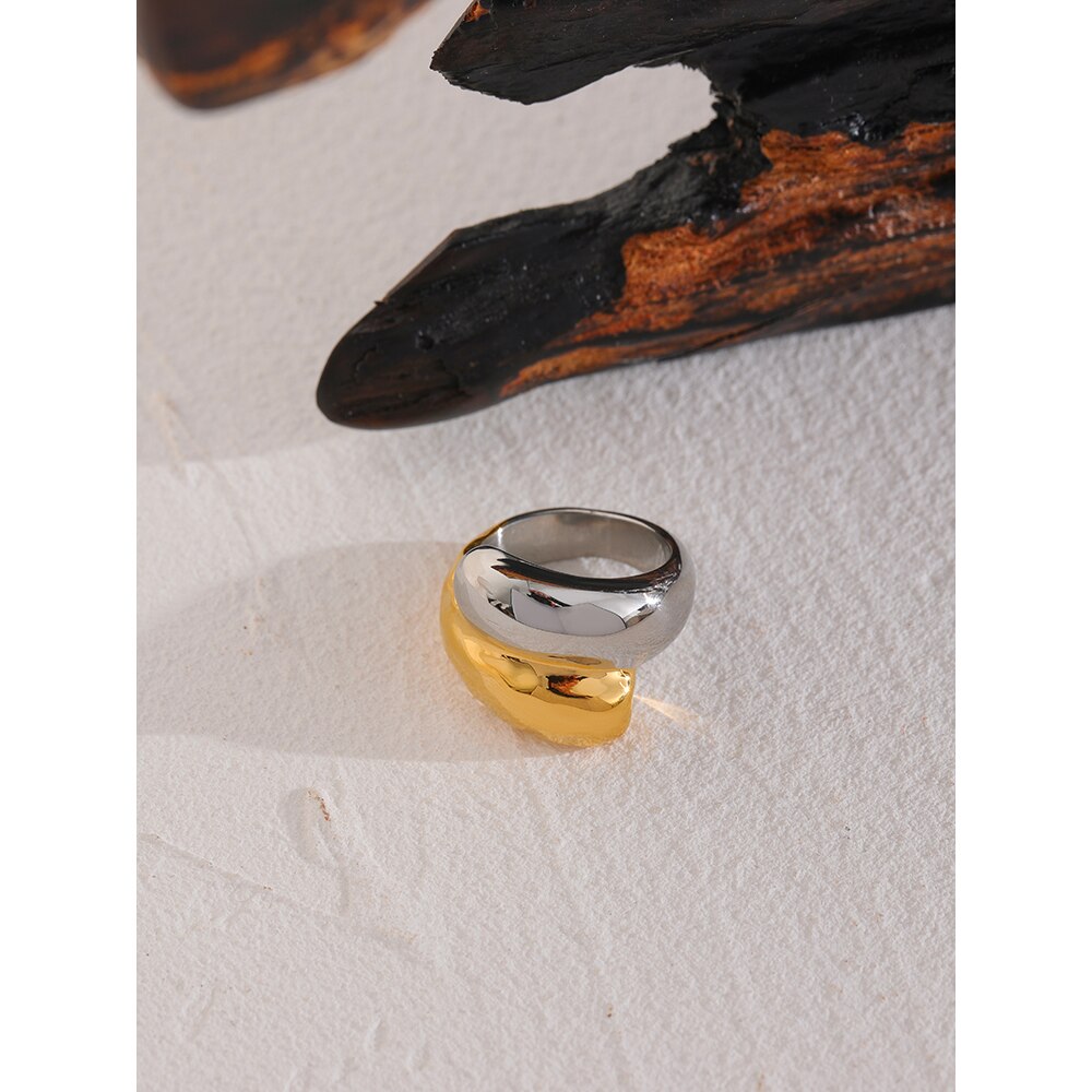 Yhpup-bague-torsad-e-en-acier-inoxydable-Pour-femmes-anneau-g-om-trique-en-m-tal