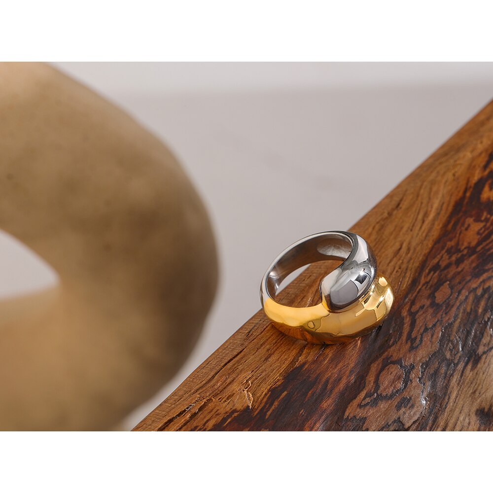 Yhpup-bague-torsad-e-en-acier-inoxydable-Pour-femmes-anneau-g-om-trique-en-m-tal