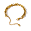 Yhpup-Bracelet-cha-ne-en-acier-inoxydable-pour-femmes-breloque-plaqu-or-18-K-Bijoux-d
