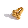 Yhpup-bague-de-d-claration-en-acier-inoxydable-nouveau-Design-Texture-m-tallique-plaqu-e-18
