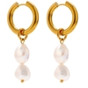 Yhpup-boucles-d-oreilles-en-acier-inoxydable-perle-naturelle-Texture-m-tallique-g-om-trique-mode