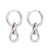Yhpup-boucles-d-oreilles-Huggie-rondes-en-acier-inoxydable-minimaliste-Texture-m-tallique-dor-e-bijoux