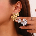 Rev-tement-PVD-Plaqu-Or-V-ritable-Or-18-Carats-Fleur-Acier-Inoxydable-304-Style-Classique-R-sistant-L-Eau-Et-Ne-Ternit-Pas-Boucles-D-Oreilles-1