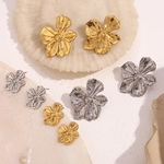 Rev-tement-PVD-Plaqu-Or-V-ritable-Or-18-Carats-Fleur-Acier-Inoxydable-304-Style-Classique-R-sistant-L-Eau-Et-Ne-Ternit-Pas-Boucles-D-Oreilles-2