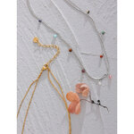 Yhpup-Collier-en-Pierre-Naturelle-pour-Femme-Bijou-en-Acier-Inoxydable-Double-Couche-Fin-Fait-la
