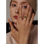 YHPUP-Bague-en-Cha-ne-avec-Zircon-Cubique-Multicolore-Bijou-la-Mode-en-Acier-Inoxydable-et
