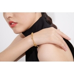 Yhpup-Bracelet-cha-ne-en-acier-inoxydable-pour-femmes-breloque-plaqu-or-18-K-Bijoux-d