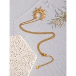 Yhpup-Pendentif-G-om-trique-Soleil-en-Acier-Inoxydable-pour-Homme-et-Femme-Collier-Plaqu-Or