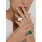 Yhpup-bague-en-acier-inoxydable-Pour-femmes-bijoux-tendance-en-mail-vert-18-K-en-m