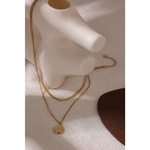 Yhpup-collier-multicouche-en-acier-inoxydable-316L-pour-femmes-Bijoux-d-claration-Texture-m-tallique-pendentif