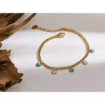 Yhpup-Bracelet-en-acier-inoxydable-pour-femme-breloque-en-pierre-Turquoise-en-r-sine-dor