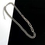 SION-L-Bracelet-en-Acier-Inoxydable-Bijou-de-Haute-Qualit-Style-Hip-Hop-Simplicit-Optique-Fendue