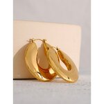 Yhpup-boucles-d-oreilles-Huggie-en-m-tal-plaqu-or-18k-pour-femmes-bijoux-imperm-ables