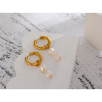 Yhpup-boucles-d-oreilles-en-acier-inoxydable-perle-naturelle-Texture-m-tallique-g-om-trique-mode