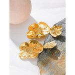 Yhpup-boucles-d-oreilles-pendantes-en-acier-inoxydable-grande-fleur-bijou-de-f-te-tanche-couleur