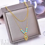 SION-L-Breloque-en-Acier-Inoxydable-pour-Femme-Bijoux-Fins-3-Perles-Diff-rentes-Amour-C
