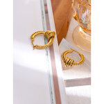 Yhpup-boucles-d-oreilles-rondes-en-acier-inoxydable-bijoux-l-gants-en-or-plaqu-PVD-Huggie