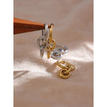 Yhpup-boucles-d-oreilles-Huggie-rondes-en-acier-inoxydable-minimaliste-Texture-m-tallique-dor-e-bijoux
