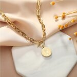 SION-L-Bijoux-en-Acier-Inoxydable-2-Couches-pour-Femme-Nouvelle-Mode-Vintage-Rond-Reine-Pi
