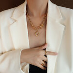 TOSOKO-collier-en-acier-inoxydable-pour-femmes-bijoux-en-forme-de-c-ur-de-p-che