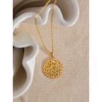 Yhpup-Collier-pendentif-rond-en-m-tal-pour-femme-acier-inoxydable-plaqu-or-18-carats-sweat