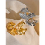 Yhpup-Boucles-d-Oreilles-Ginkgo-en-Acier-Inoxydable-Plaqu-Or-18K-Bijoux-Tendance-Cadeau