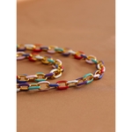 Yhpup-ensemble-de-colliers-et-bracelets-en-cha-ne-maill-e-arc-en-ciel-en-acier