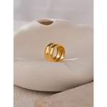 Yhpup-bague-en-acier-inoxydable-plaqu-or-18-carats-pour-femme-bijou-de-style-occidental-Simple
