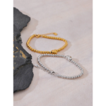 Yhpup-Ensemble-collier-et-bracelet-JOCoussins-en-acier-inoxydable-perles-rondes-bijoux-la-mode-haute-qualit