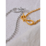 Yhpup-Collier-Pendentif-Cr-atif-en-Acier-Inoxydable-Serr-sur-le-Cou-D-claration-en-M