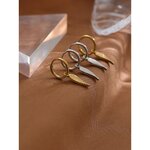 Yhpup-boucles-d-oreilles-Huggie-cr-oles-en-acier-inoxydable-pour-femmes-bijoux-tendance-dor-es