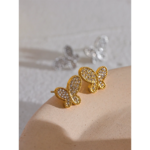 Yhpup-Boucles-d-oreilles-en-acier-inoxydable-avec-zircon-cubique-bijoux-exquis-petits-clous-tanches-biscuits