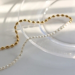 Collier-de-Perles-promenales-en-Acier-Inoxydable-Plaqu-Or-pour-Femme-Perle-d-Eau-Douce-Bijoux