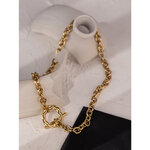 Yhpup-Collier-ras-du-cou-en-m-tal-dor-pour-femme-collier-breloques-en-acier-inoxydable