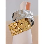 Yhpup-Bracelet-Large-en-Acier-Inoxydable-Plaqu-Or-18K-Bijou-de-Poignet-tanche-avec-Manchette-en