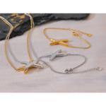 Yhpup-Ensemble-collier-et-bracelet-personnalis-pour-femme-acier-inoxydable-pendentif-lettre-X-bijoux-minimalistes-et