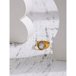 Yhpup-bague-en-acier-inoxydable-pour-femme-bijou-de-doigt-rond-couleur-or-m-tal-coquille