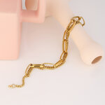 Yhpup-Bracelet-cha-ne-maillons-en-acier-inoxydable-pour-femmes-bijoux-exquis-de-Texture-en-m