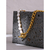 Yhpup-Collier-Cubain-en-Perles-ChimNatural-Bijoux-en-Acier-Inoxydable-M-tal-Or-Plaqu-18-K