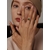 YHPUP-Bague-en-Cha-ne-avec-Zircon-Cubique-Multicolore-Bijou-la-Mode-en-Acier-Inoxydable-et