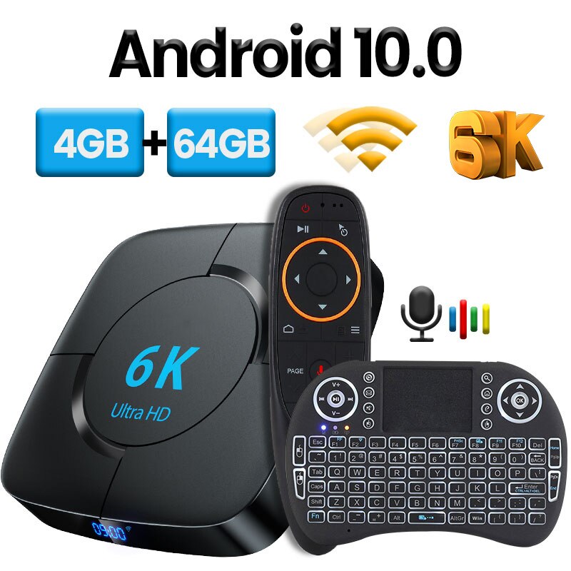 Bo-tier-IPTV-TV-H616-Android-10-0-4-go-de-Ram-64-go-de-Rom