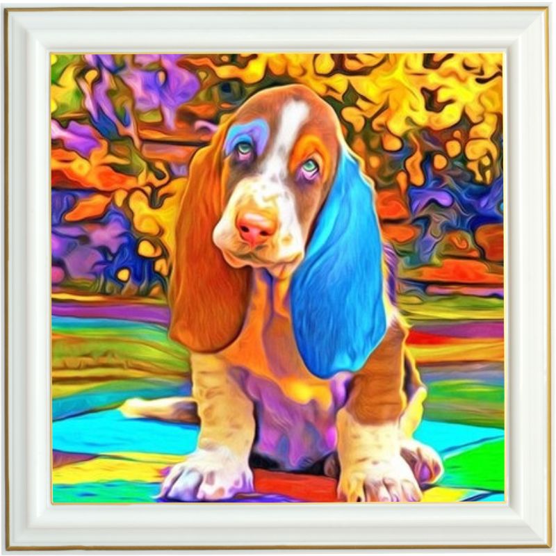 diamond-painting-basset-hound-multicolore